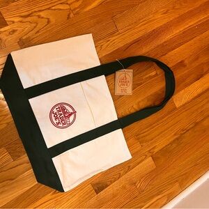 Limited Edition Trader Joe’s Canvas Tote Bag in Hunter Green!